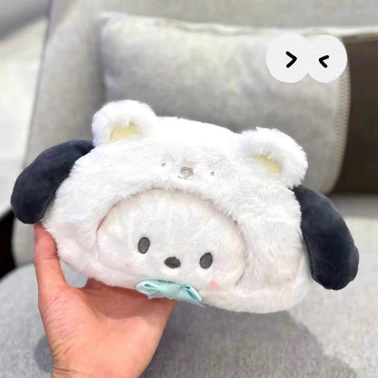 クロミとシナモロールのふわふわペンケース兼ポーチ