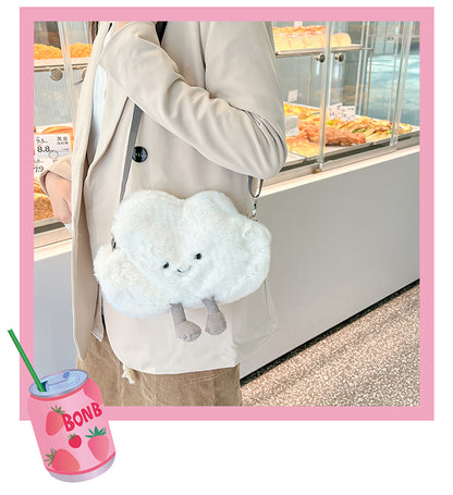 ふわふわ雲バッグ｜日系ロリータ風ショルダー＆斜めがけ