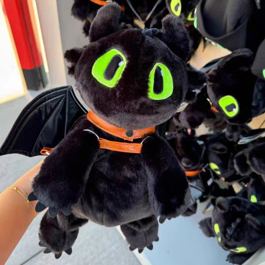 トゥースレスぬいぐるみリュック｜二次元風で可愛いドラゴンバッグ