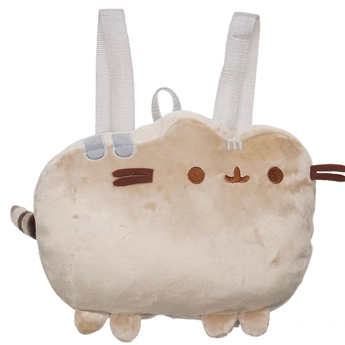 ぷっくり猫マルチウェイバッグ猫グッズ｜リュック・ショルダー・ぬいぐるみポーチ付き