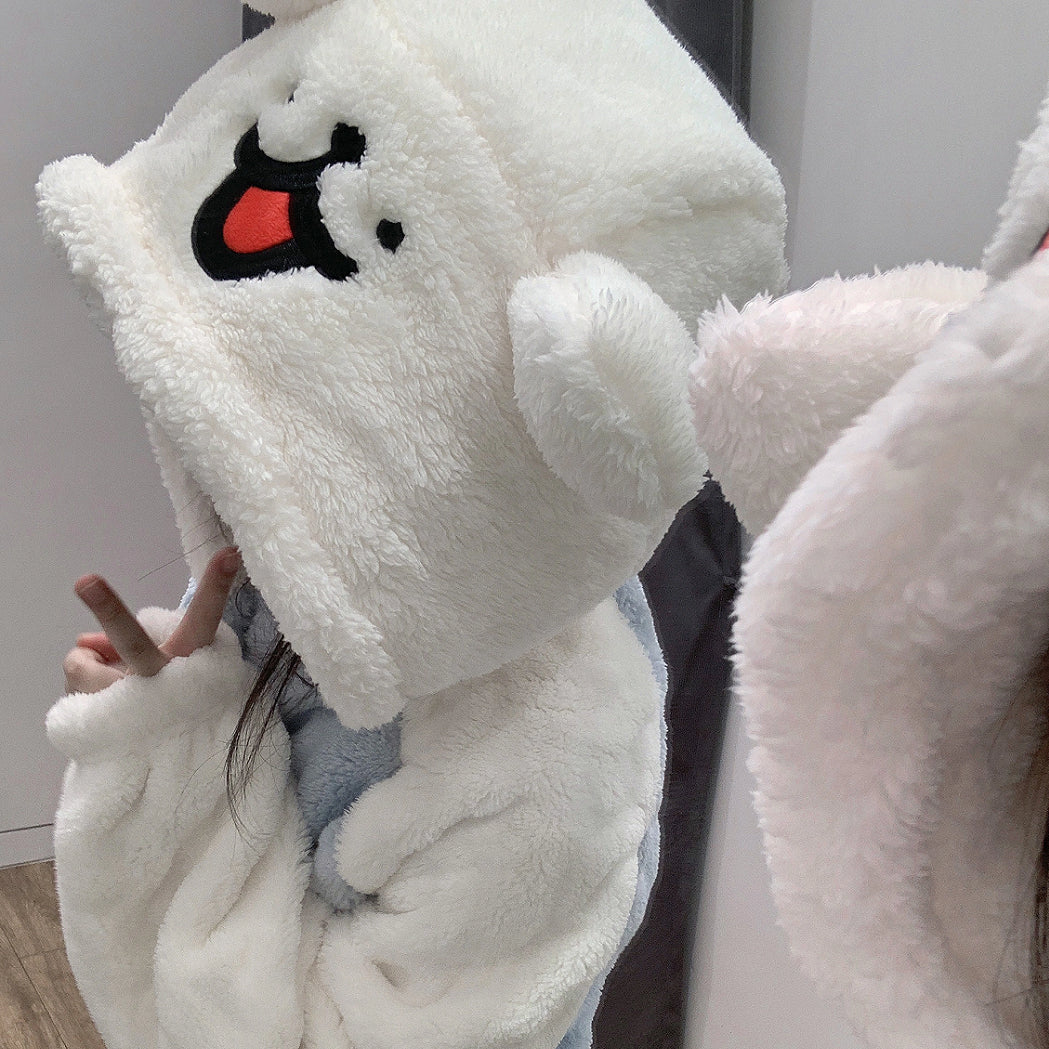 ゆるかわワンちゃん刺繍のルームウェア