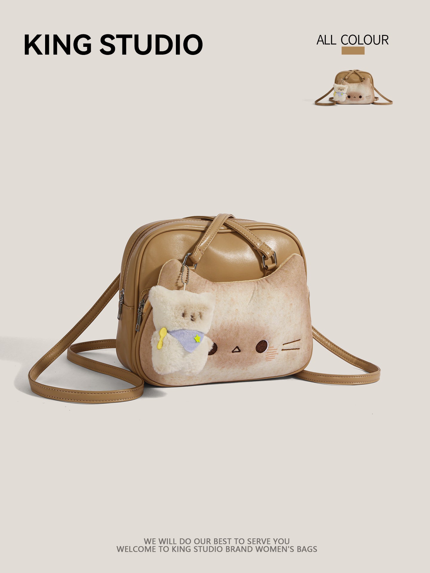 猫グッズ猫好き必見かわいいトーストキャット多機能トート｜夏にぴったりな上質2WAYリュック