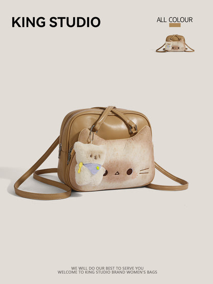 猫グッズ猫好き必見かわいいトーストキャット多機能トート｜夏にぴったりな上質2WAYリュック