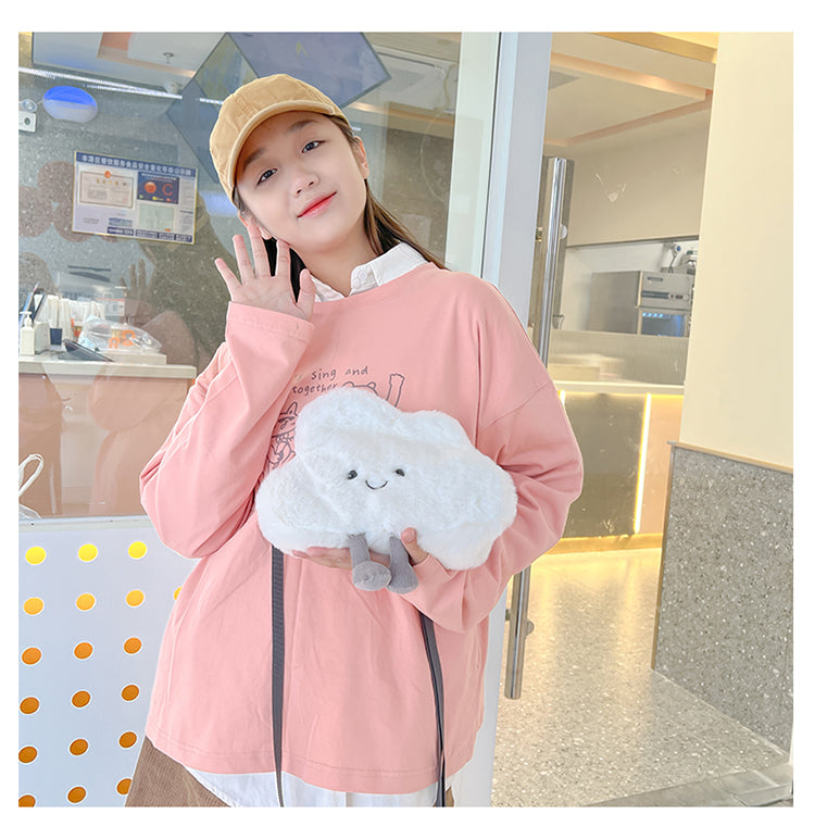 ふわふわ雲バッグ｜日系ロリータ風ショルダー＆斜めがけ