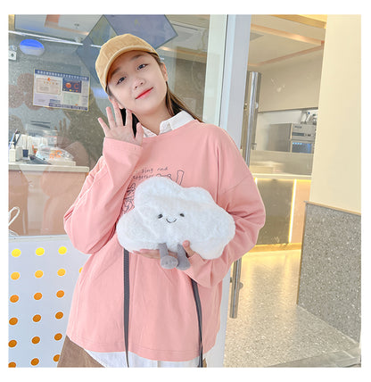 ふわふわ雲バッグ｜日系ロリータ風ショルダー＆斜めがけ