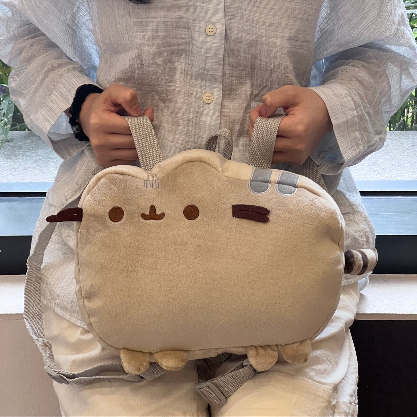 ぷっくり猫ぬいぐるみリュック猫グッズ｜カップルにも人気のモコモコバック