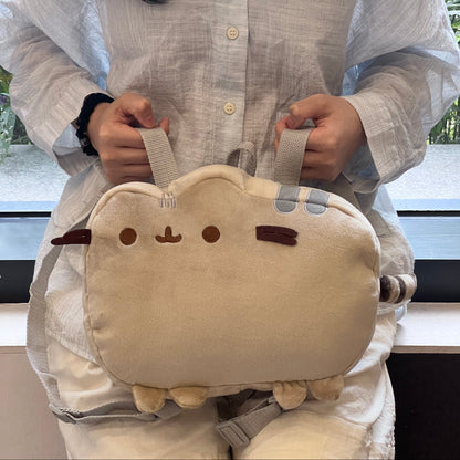 ぷっくり猫ぬいぐるみリュック猫グッズ｜カップルにも人気のモコモコバック