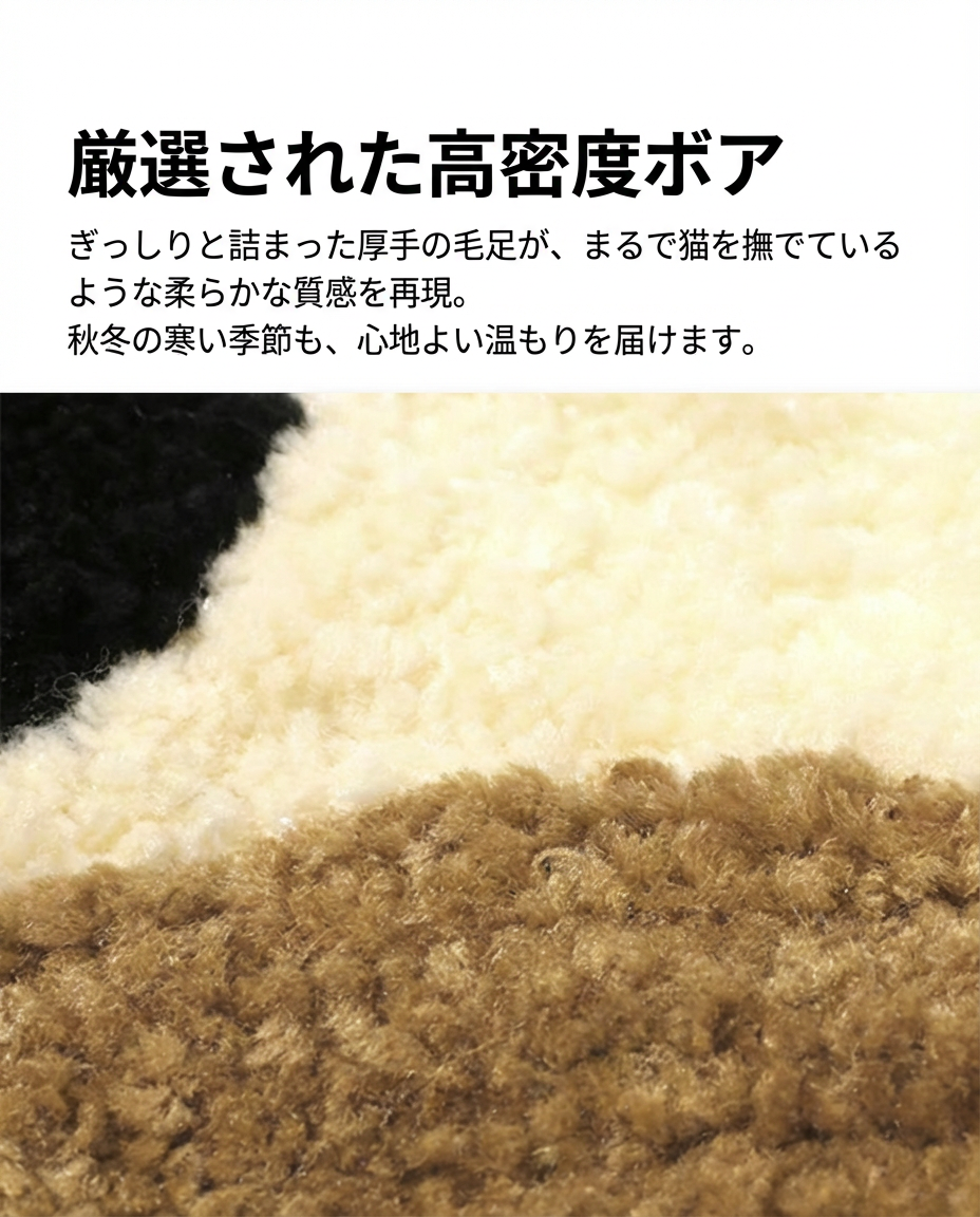 猫しっぽ付きふわもこ座布団多機能チェアパッド自分へのご褒美ギフト