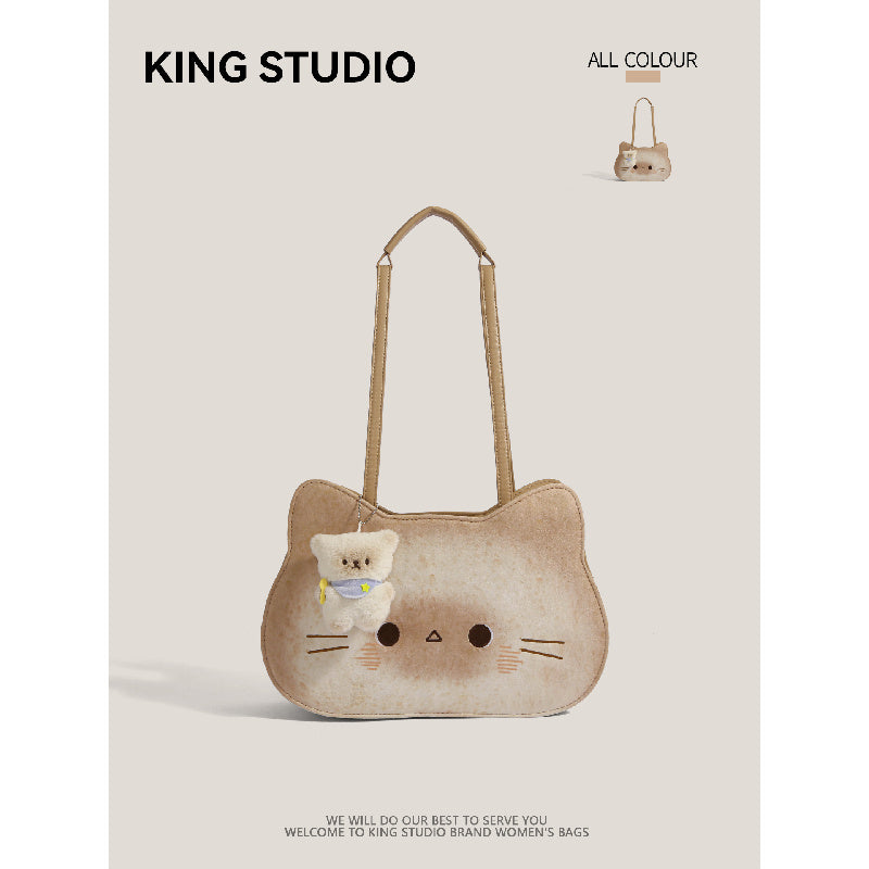 猫好き必見かわいいトーストキャットねこリュック猫グッズ＆トート｜小さめ手提げもOKな個性派多機能バッグ