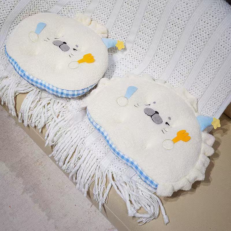 かわいいアザラシクッションオフィス長時間座り対策癒しお尻サポートチェアパッド