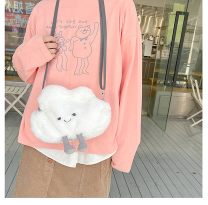 ふわふわ雲バッグ｜日系ロリータ風ショルダー＆斜めがけ