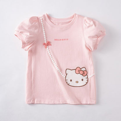 可愛いクロミハローキティベビーTシャツ女の子半袖