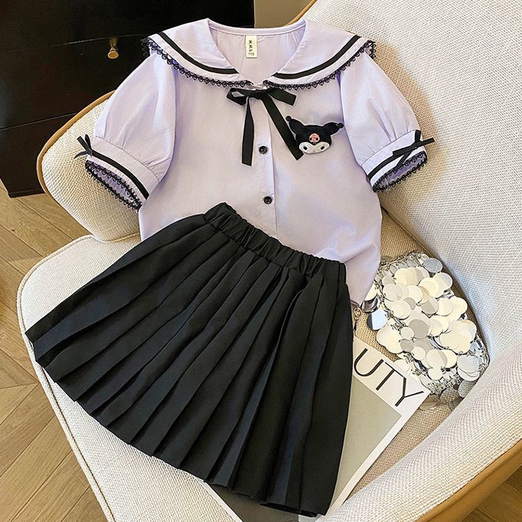 爽やか学院風クロミ半袖制服セットアップ