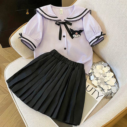 爽やか学院風クロミ半袖制服セットアップ