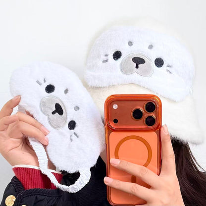 【癒やしの表情】アザラシアイマスク