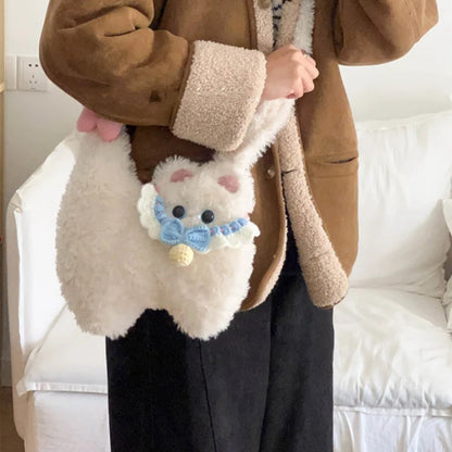 ねこぬいぐるみショルダー｜可愛い通勤斜めがけ・肩がけバッグ