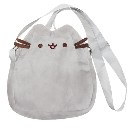 ぷっくり猫マルチウェイバッグ猫グッズ｜リュック・ショルダー・ぬいぐるみポーチ付き