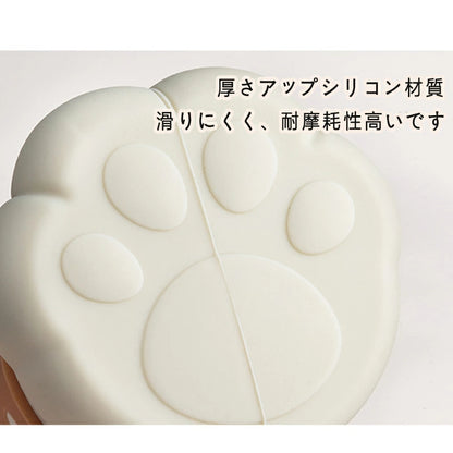 猫足チェアソックス肉球デザインシリコン製騒音対策床傷防止椅子脚カバーインテリア雑貨